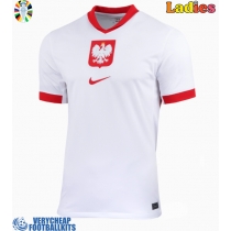 Poland Replica Home Shirt Ladies Euro 2024 Short Sleeve